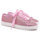 16052 Wedding Shoes Bling Bridal Sneakers Flats Bride Tennis Shoes Shiny Sequin Shoes Sparkly Sneakers
