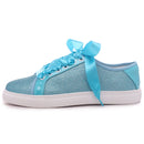 16051 Wedding Shoes Bling Bridal Sneakers Flats Bride Tennis Shoes Shiny Sequin Shoes Sparkly Sneakers