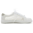 16053 Wedding Shoes Bridal Sneakers Flats Bride Tennis Shoes Flowers Lace Sneakers