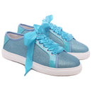 16051 Wedding Shoes Bling Bridal Sneakers Flats Bride Tennis Shoes Shiny Sequin Shoes Sparkly Sneakers