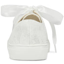 8831Z Wedding Shoes Bridal Sneakers Flats Bride Tennis Shoes Lace Sneakers