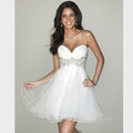 SZ4505 Women's Lace Short Wedding Dress Wedding Gown Bride Dress Evening Party Gown