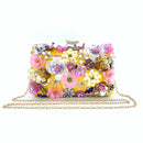 3866 Women's Purses Handbags Envelope Clutch Bags Rhinestone 3D Sequins Wedding Evening Bag