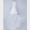 Vestidos de novia nupciales SZ4501 de alto encaje bajo