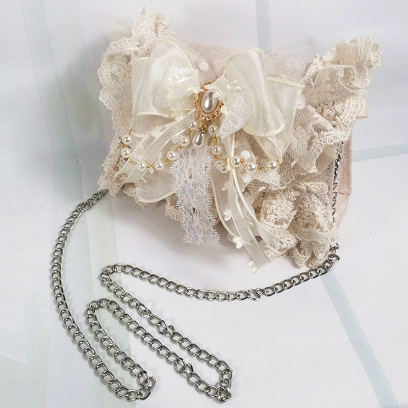 B01 Women's Purses Handbags Envelope Clutch Bags Tassel Lace Flowers Wedding Evening Bag