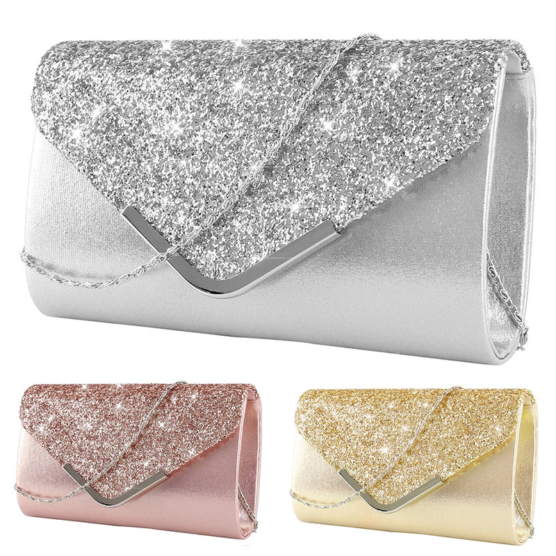 Luxury Women Clutch Bags for Women 2020 Female Purse Wallet Party Bag Envelope Bridal Wedding Evening Handbags bolsa feminina - florybridal